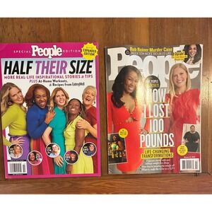 2 People Magazine Half Their Size Expanded Edition Weight Loss Stories Recipes